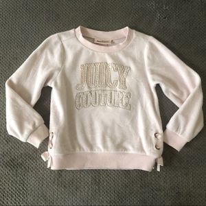 Juicy Couture sweatshirt for toddler girls